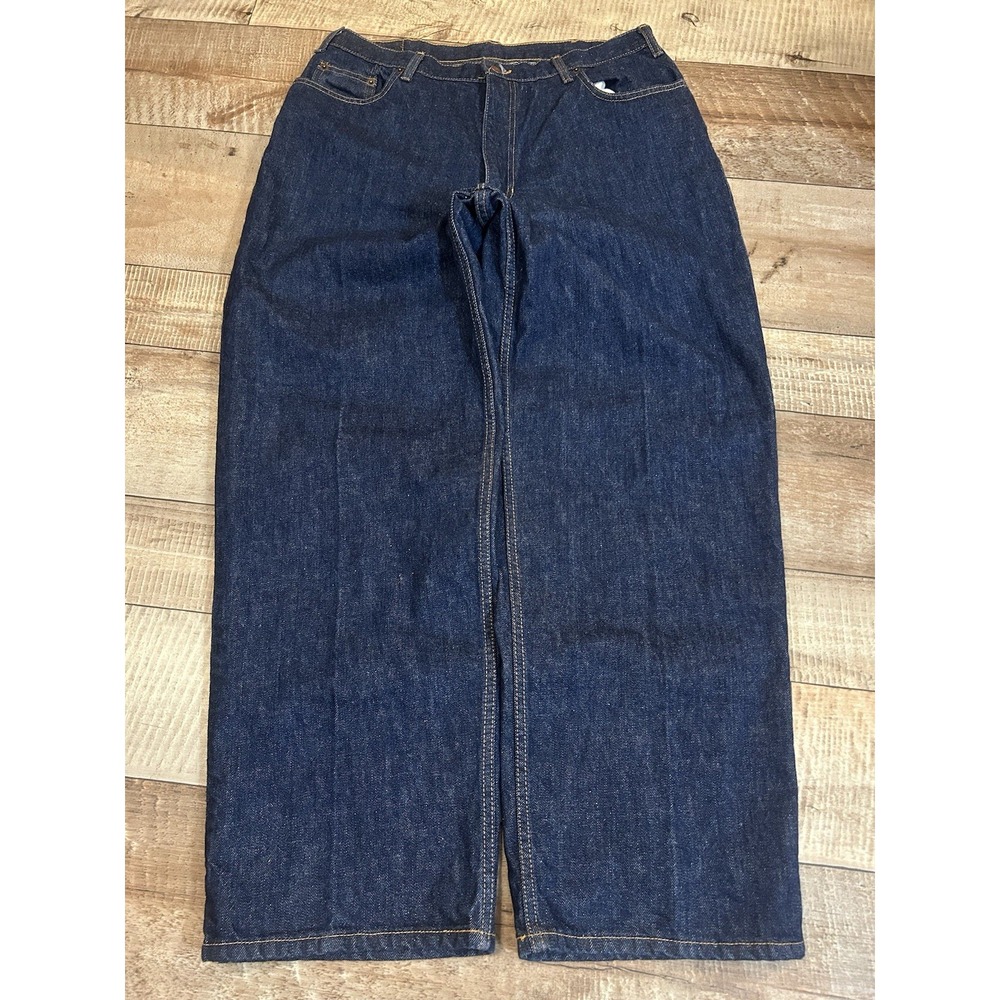 Abercrombie & Fitch Men's Relaxed Jeans - Dark Blue